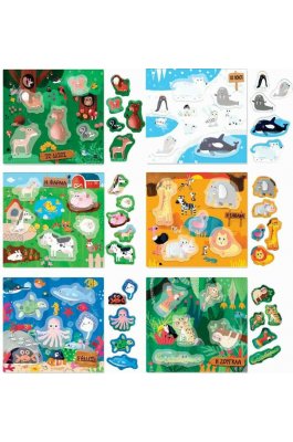 Headu Real Fun Toys Εκπαιδευτικό Παιχνίδι Montessori Τα Ζώα (EL23011) Headu Real Fun Toys Εκπαιδευτικό Παιχνίδι Montessori Τα Ζώα (EL23011)
