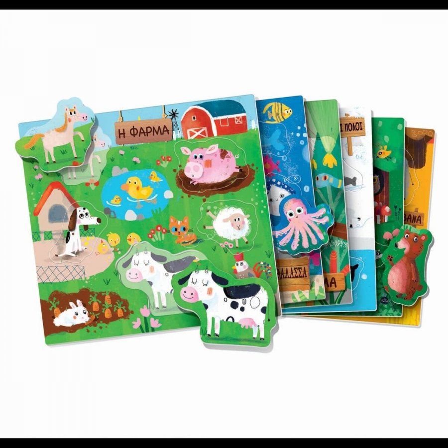 Headu Real Fun Toys Εκπαιδευτικό Παιχνίδι Montessori Τα Ζώα (EL23011) Headu Real Fun Toys Εκπαιδευτικό Παιχνίδι Montessori Τα Ζώα (EL23011)