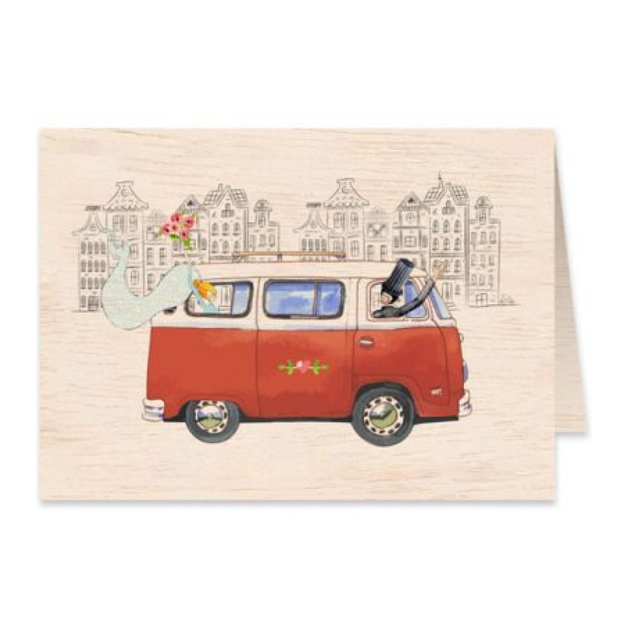 Cozywood Ξύλινη Ευχετήρια Κάρτα: Camper (ATV266) Cozywood Ξύλινη Ευχετήρια Κάρτα: Camper (ATV266)