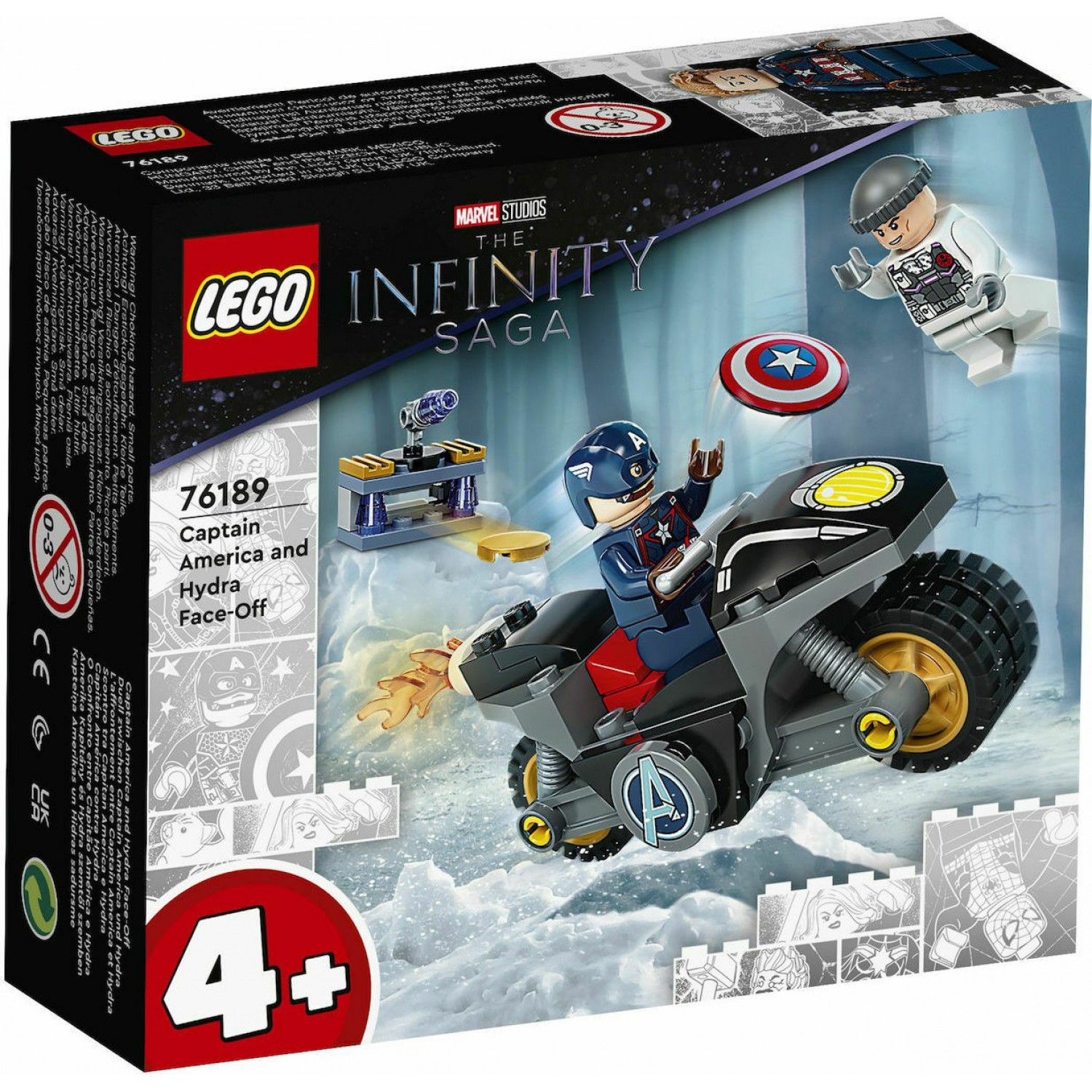 Lego The Infinity Saga: Captain America and Hydra Face-Off (76189)