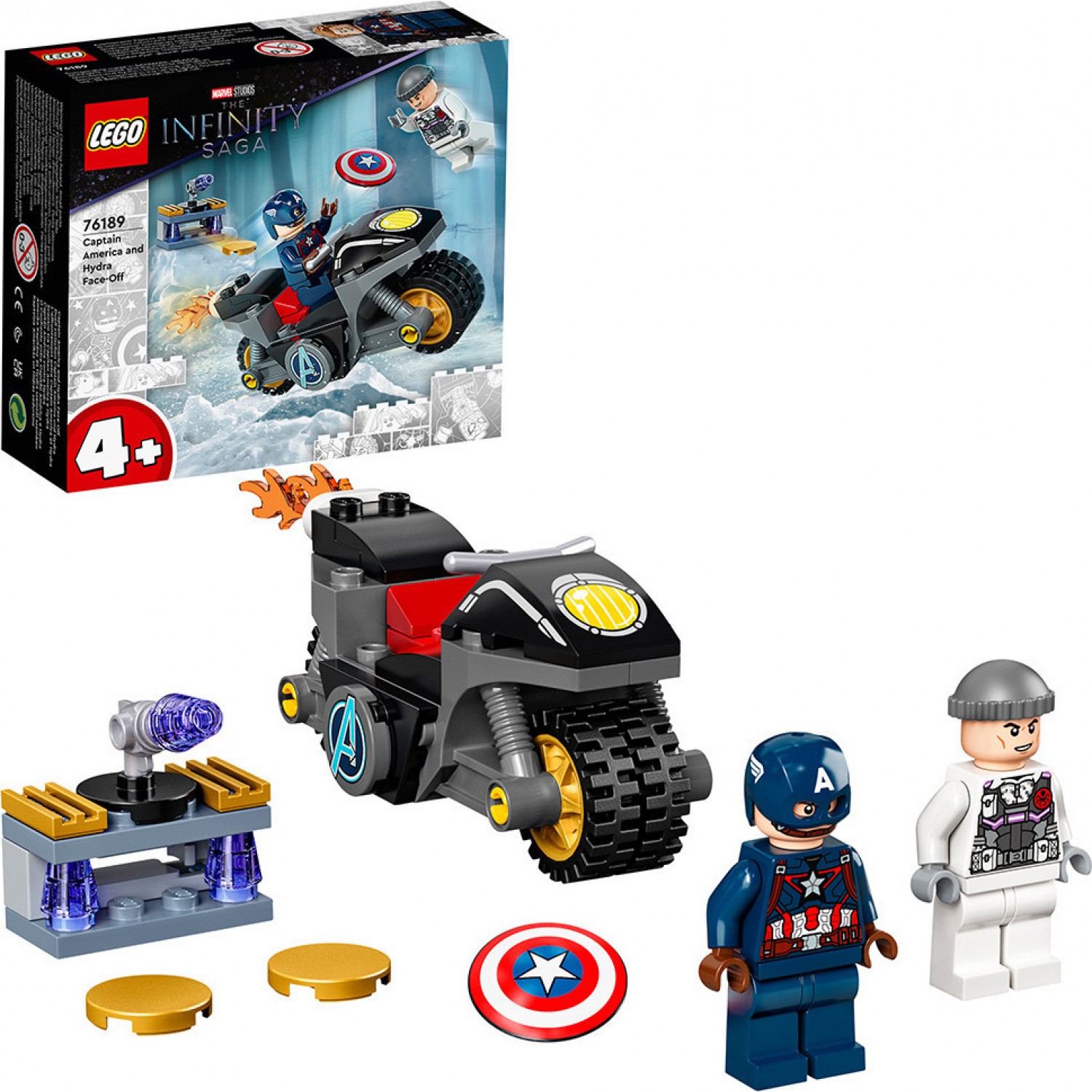 Lego The Infinity Saga: Captain America and Hydra Face-Off (76189)