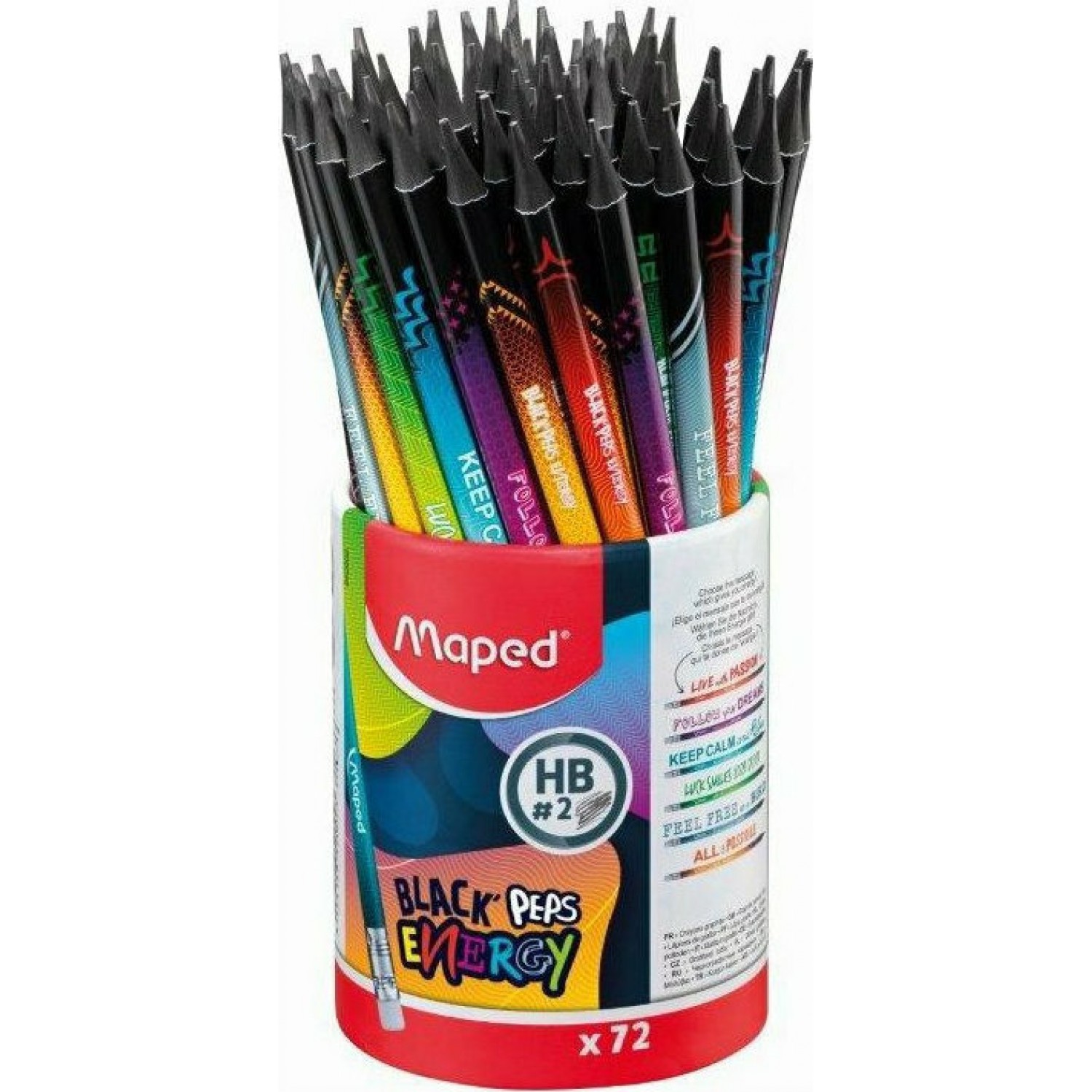 Maped Μολύβι HB με Γόμα (852002)