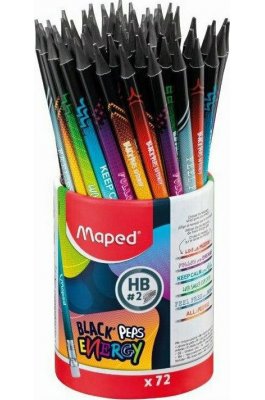 Maped Μολύβι HB με Γόμα (852002)