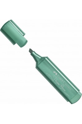 Faber-Castell Μαρκαδόρος Υπογράμμισης Μεταλλικό Πράσινο 5mm (154639)
