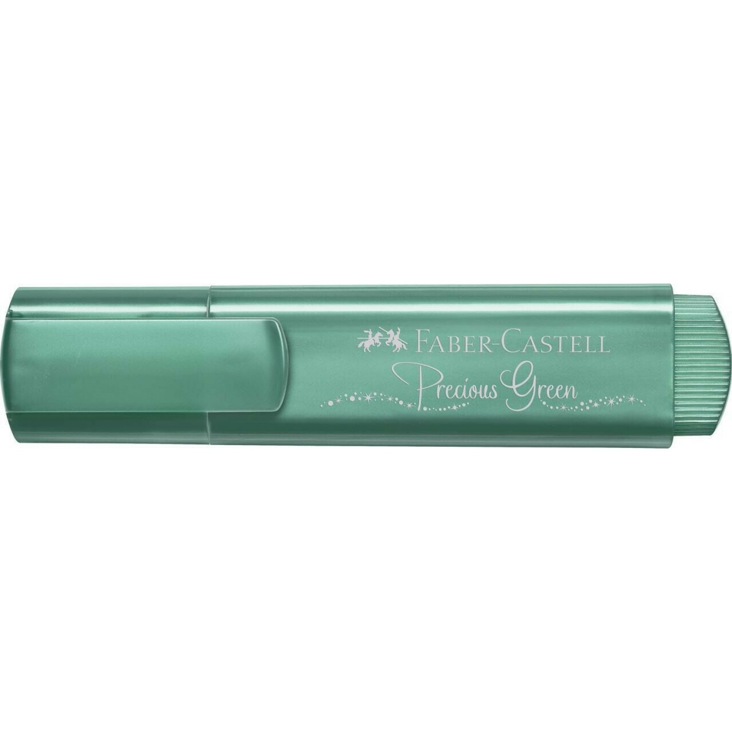 Faber-Castell Μαρκαδόρος Υπογράμμισης Μεταλλικό Πράσινο 5mm (154639)