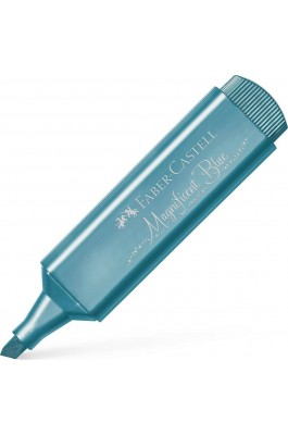 Faber-Castell Μαρκαδόρος Υπογράμμισης Μεταλλικό Γαλάζιο 5mm (154647)