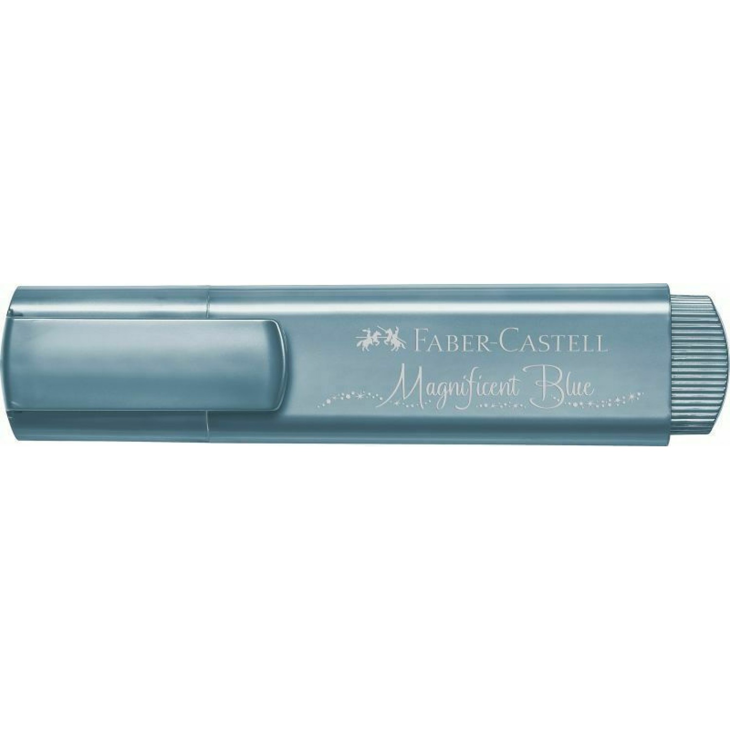 Faber-Castell Μαρκαδόρος Υπογράμμισης Μεταλλικό Γαλάζιο 5mm (154647)