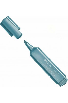 Faber-Castell Μαρκαδόρος Υπογράμμισης Μεταλλικό Γαλάζιο 5mm (154647)