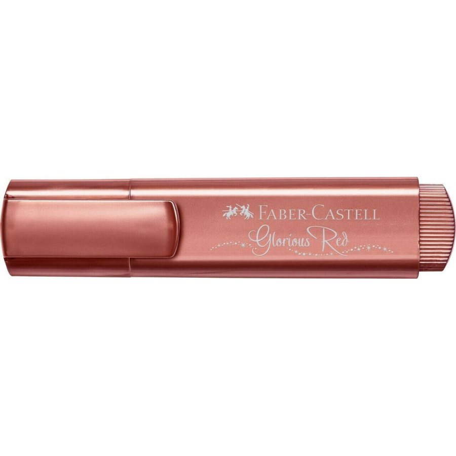 Faber-Castell Μαρκαδόρος Υπογράμμισης Μεταλλικό Κόκκινο 5mm (154673) Faber-Castell Μαρκαδόρος Υπογράμμισης Μεταλλικό Κόκκινο 5mm (154673)
