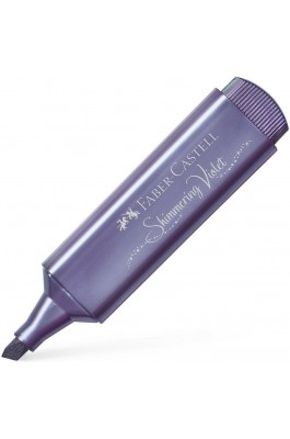 Faber-Castell Μαρκαδόρος Υπογράμμισης Μεταλλικό Βιολεττί 5mm (154678)