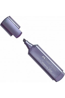 Faber-Castell Μαρκαδόρος Υπογράμμισης Μεταλλικό Βιολεττί 5mm (154678)
