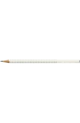 Faber-Castell Sparkle Μολύβι B Λευκό (118236)