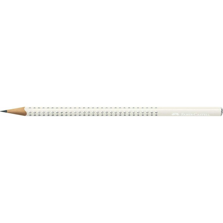 Faber-Castell Sparkle Μολύβι B Λευκό (118236) Faber-Castell Sparkle Μολύβι B Λευκό (118236)