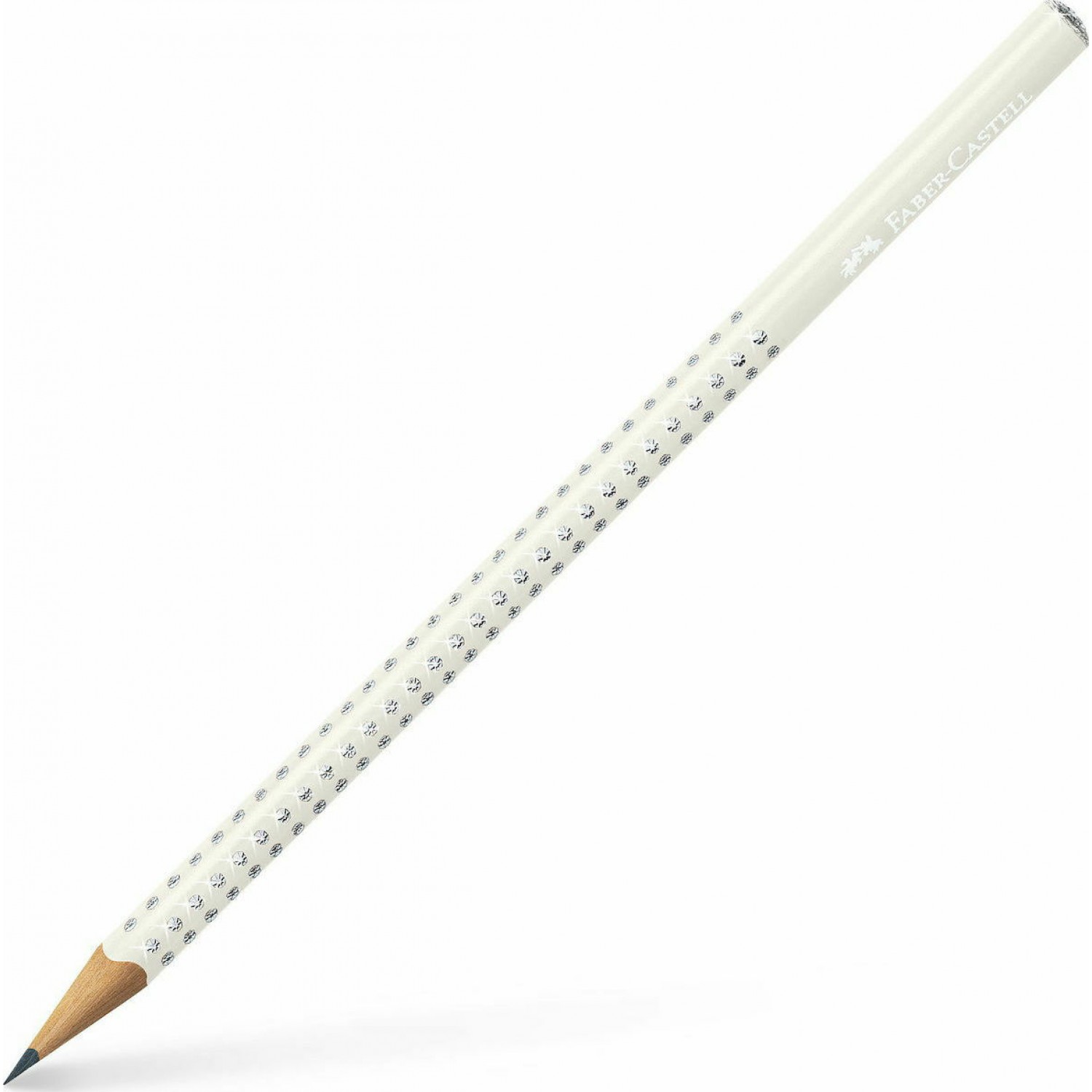 Faber-Castell Sparkle Μολύβι B Λευκό (118236)