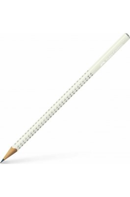 Faber-Castell Sparkle Μολύβι B Λευκό (118236)