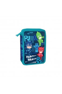 Διακάκης Κασετίνα Γεμάτη Pj Masks με 2 Θήκες (484204)