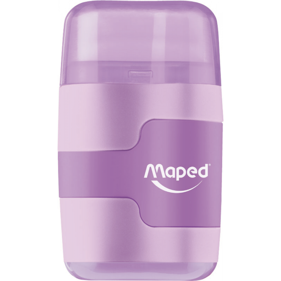 Maped Connect Διπλή Ξύστρα με Γόμα (Παστέλ Χρώματα) Maped Connect Διπλή Ξύστρα με Γόμα (Παστέλ Χρώματα)