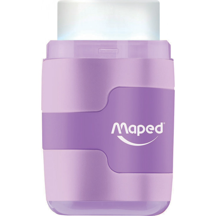 Maped Connect Διπλή Ξύστρα με Γόμα (Παστέλ Χρώματα) Maped Connect Διπλή Ξύστρα με Γόμα (Παστέλ Χρώματα)