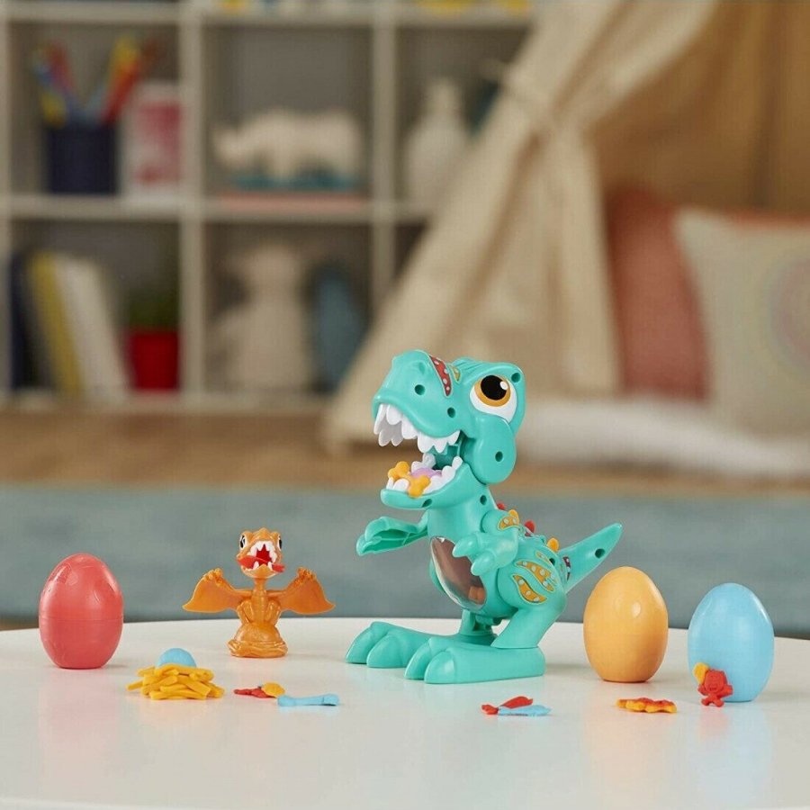 Hasbro Play-Doh Πλαστελίνη - Παιχνίδι Dino Crew Crunchin T-Rex Hasbro Play-Doh Πλαστελίνη - Παιχνίδι Dino Crew Crunchin T-Rex