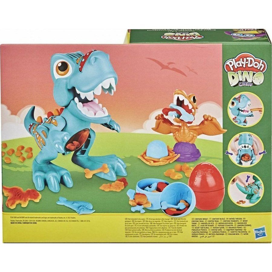 Hasbro Play-Doh Πλαστελίνη - Παιχνίδι Dino Crew Crunchin T-Rex Hasbro Play-Doh Πλαστελίνη - Παιχνίδι Dino Crew Crunchin T-Rex