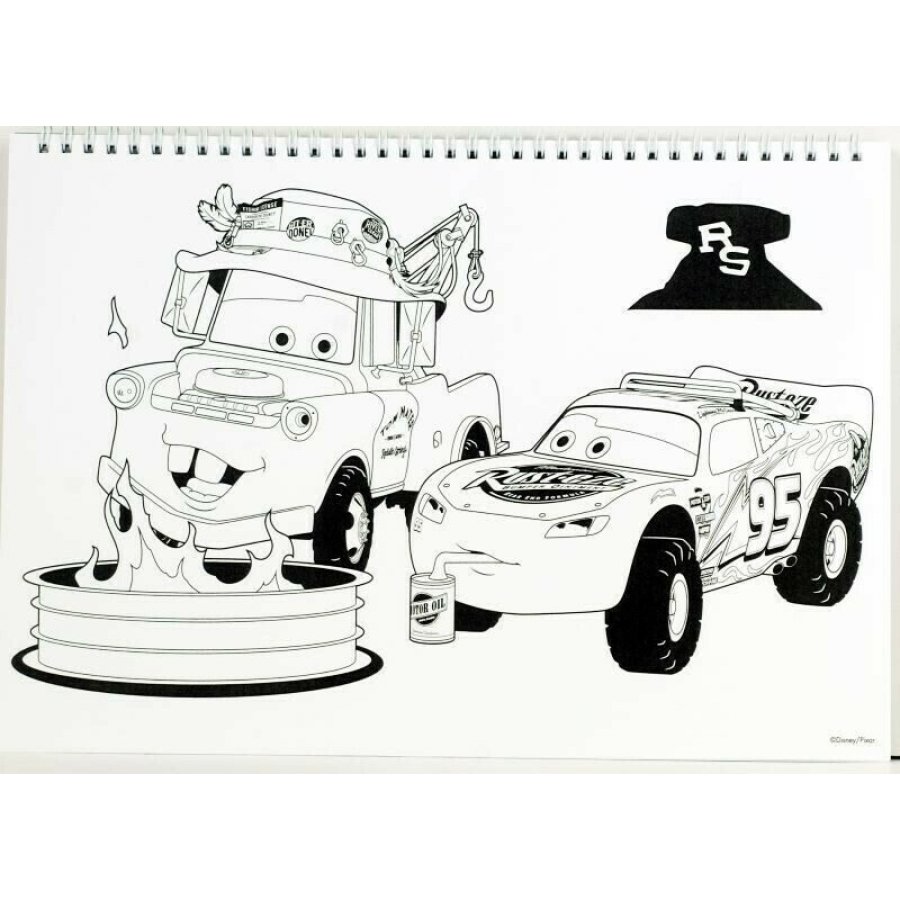 Gim Cars Μπλοκ Ζωγραφικής 40 Φύλλα 23 x 33 cm Gim Cars Μπλοκ Ζωγραφικής 40 Φύλλα 23 x 33 cm