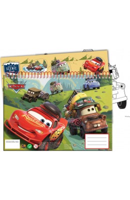 Gim Cars Μπλοκ Ζωγραφικής 40 Φύλλα 23 x 33 cm