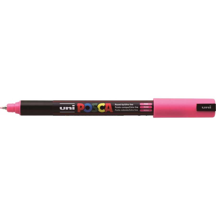 Uni-Ball Posca Μαρκαδόρος Σχεδίου 0.7mm Ροζ (PC1MR) Uni-Ball Posca Μαρκαδόρος Σχεδίου 0.7mm Ροζ (PC1MR)