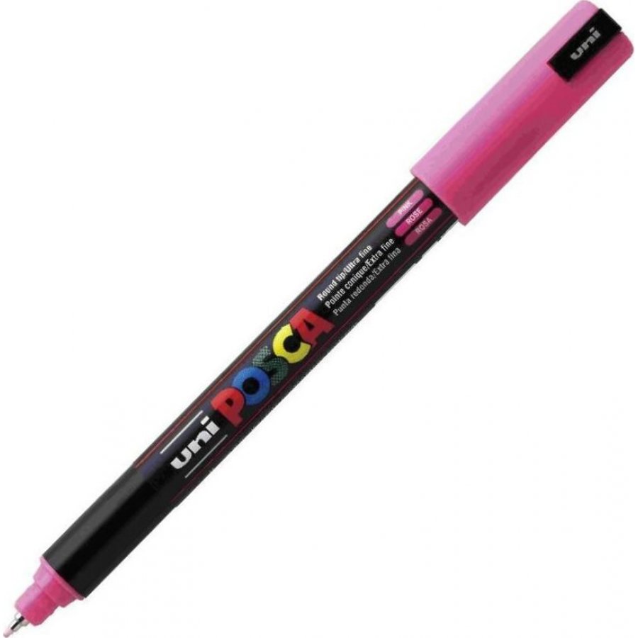 Uni-Ball Posca Μαρκαδόρος Σχεδίου 0.7mm Ροζ (PC1MR) Uni-Ball Posca Μαρκαδόρος Σχεδίου 0.7mm Ροζ (PC1MR)