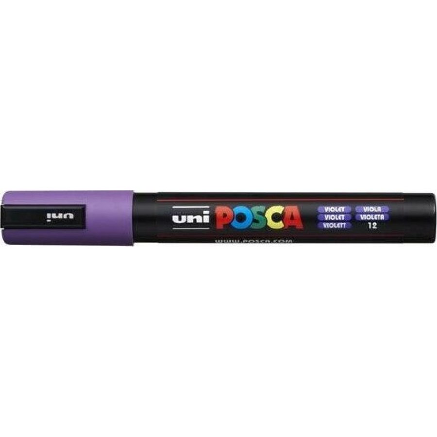 Uni-Ball Posca Ανεξίτηλος Μαρκαδόρος 1.8-2.5mm Μωβ (PC5M) Uni-Ball Posca Ανεξίτηλος Μαρκαδόρος 1.8-2.5mm Μωβ (PC5M)
