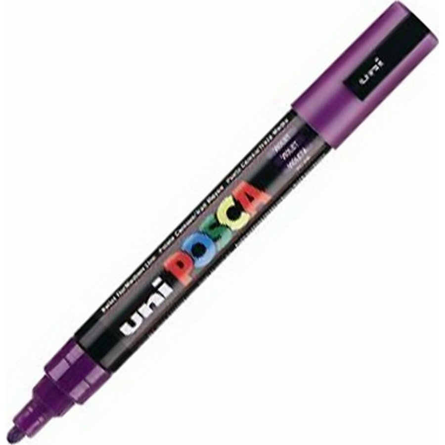 Uni-Ball Posca Ανεξίτηλος Μαρκαδόρος 1.8-2.5mm Μωβ (PC5M) Uni-Ball Posca Ανεξίτηλος Μαρκαδόρος 1.8-2.5mm Μωβ (PC5M)