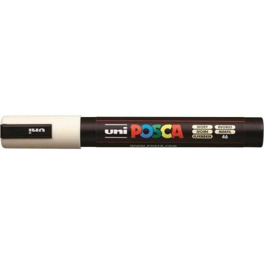 Uni-Ball Posca Ανεξίτηλος Μαρκαδόρος 1.8-2.5mm Ιβουάρ (PC5M) Uni-Ball Posca Ανεξίτηλος Μαρκαδόρος 1.8-2.5mm Ιβουάρ (PC5M)