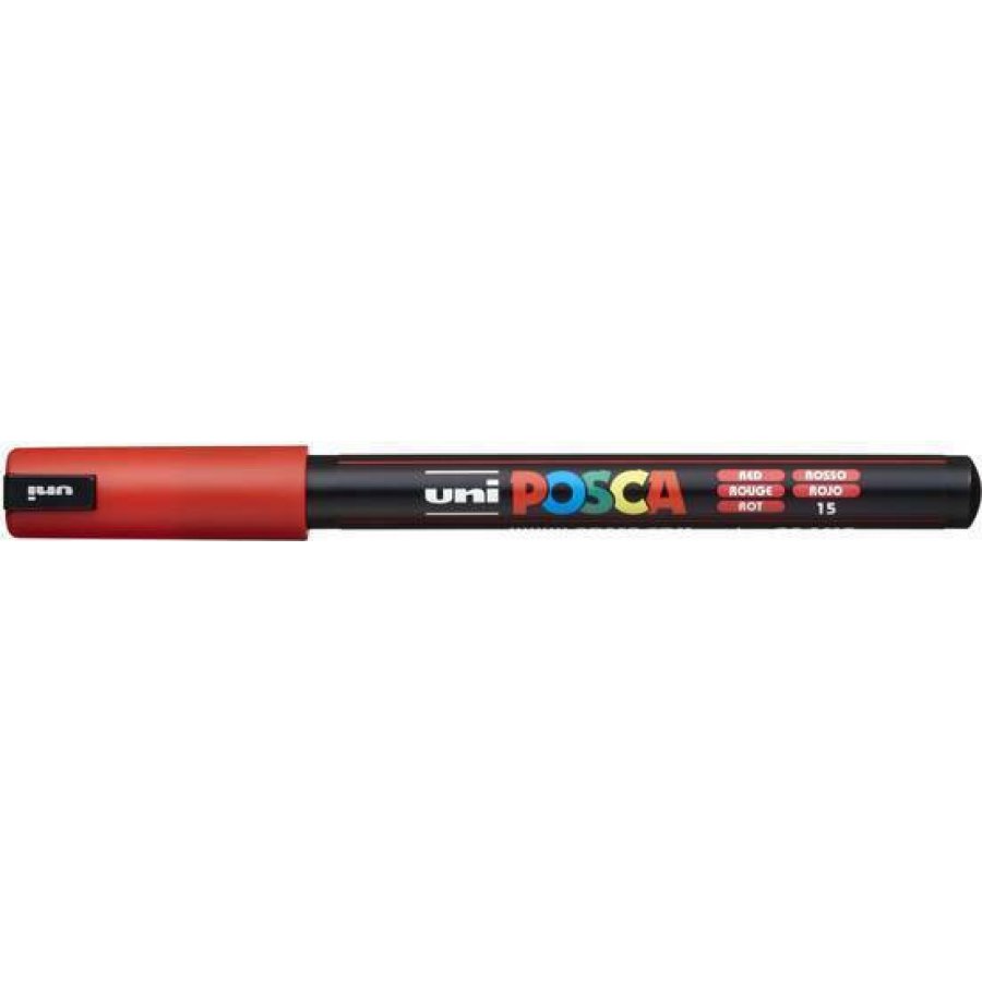 Uni-Ball Posca Μαρκαδόρος Σχεδίου 0.7mm Κόκκινος (PC1MR) Uni-Ball Posca Μαρκαδόρος Σχεδίου 0.7mm Κόκκινος (PC1MR)