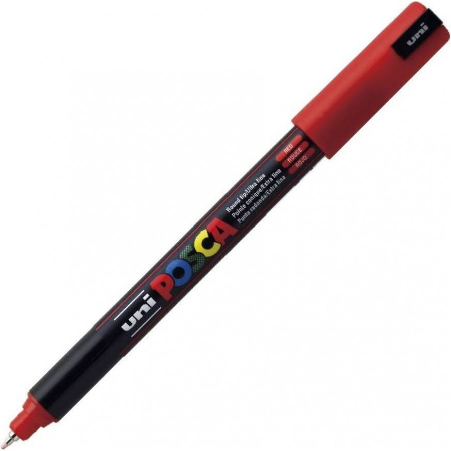Uni-Ball Posca Μαρκαδόρος Σχεδίου 0.7mm Κόκκινος (PC1MR) Uni-Ball Posca Μαρκαδόρος Σχεδίου 0.7mm Κόκκινος (PC1MR)