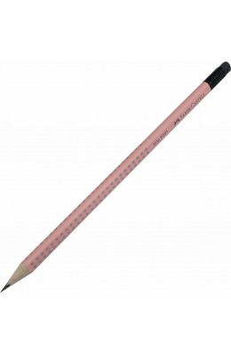 Faber-Castell Grip 2001 Μολύβι HB με Γόμα Σομόν