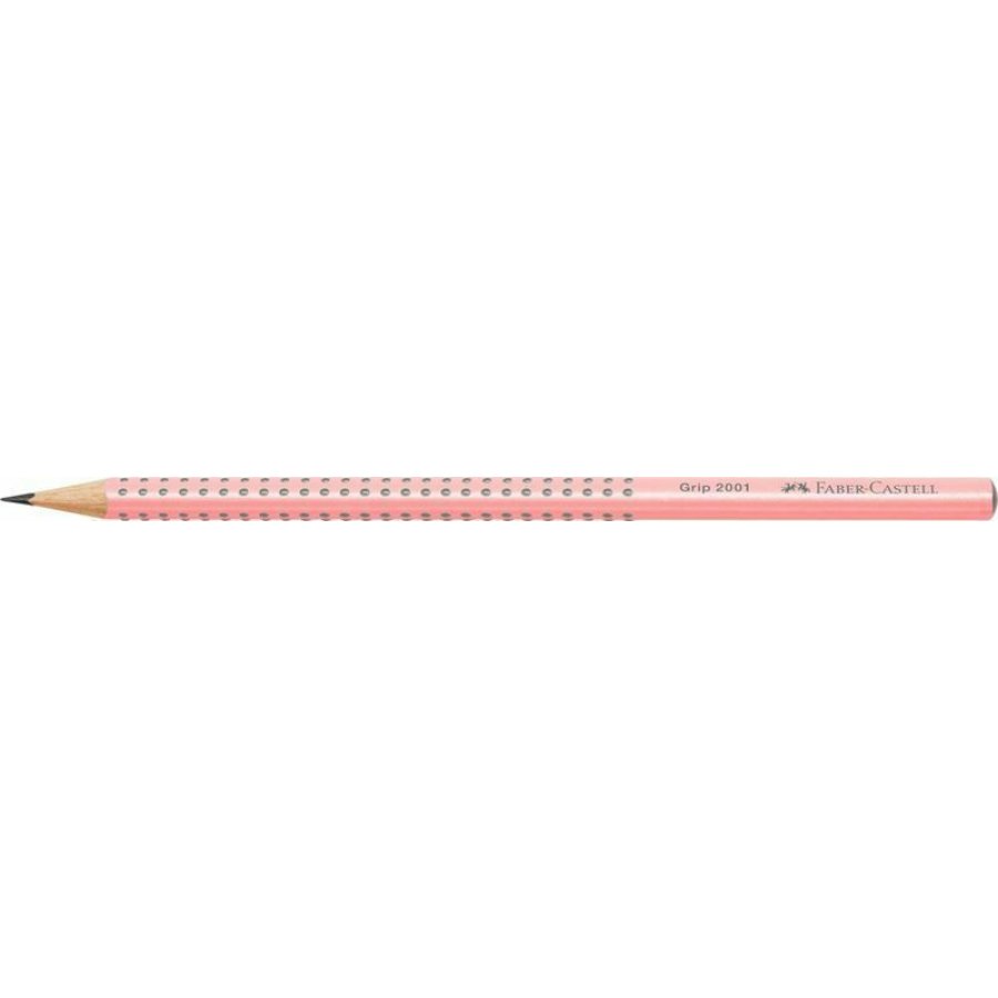Faber-Castell Grip Μολύβι B Σομόν Faber-Castell Grip Μολύβι B Σομόν