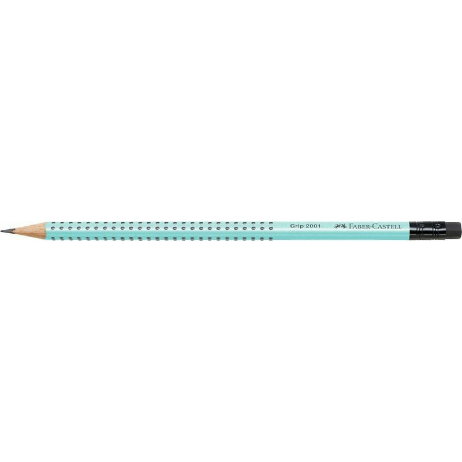 Faber-Castell Grip 2001 Μολύβι HB με Γόμα Faber-Castell Grip 2001 Μολύβι HB με Γόμα