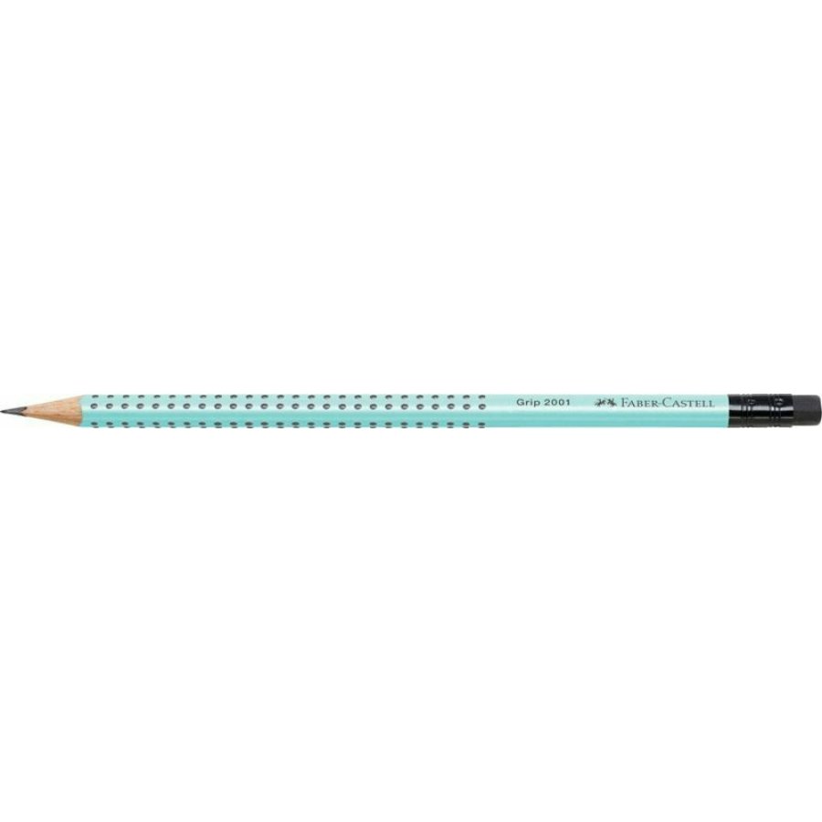 Faber-Castell Grip 2001 Μολύβι HB με Γόμα Faber-Castell Grip 2001 Μολύβι HB με Γόμα