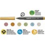 Carioca Metallic Maxi Tip Μαρκαδόροι Ζωγραφικής Χονδροί σε 6 Χρώματα Carioca Metallic Maxi Tip Μαρκαδόροι Ζωγραφικής Χονδροί σε 6 Χρώματα