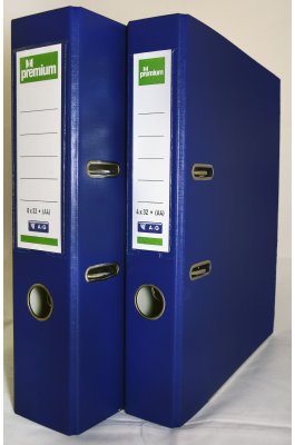 Premium Κλασέρ P.P. 8-32 με 2 Κρίκους Α4 Μπλε Σκούρο (26722)