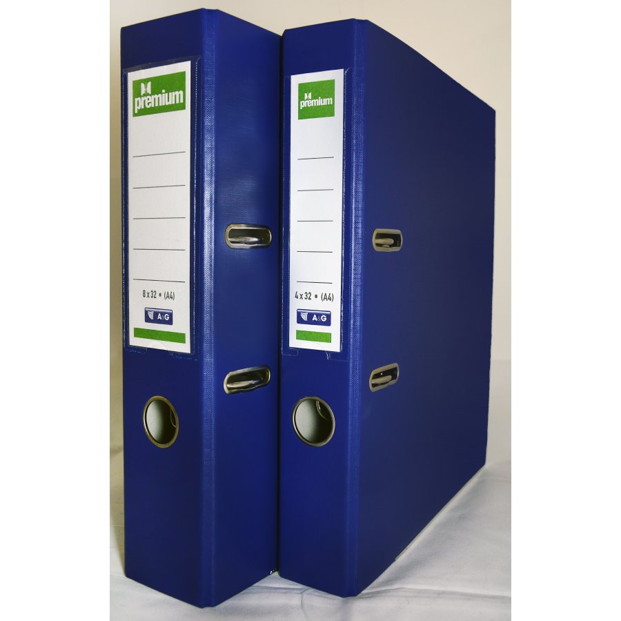 Premium Κλασέρ P.P. 8-32 με 2 Κρίκους Α4 Μπλε Σκούρο (26722) Premium Κλασέρ P.P. 8-32 με 2 Κρίκους Α4 Μπλε Σκούρο (26722)