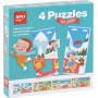 Apli Παιδικό Puzzle  Οι 4 εποχές (17895)