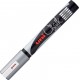 Uni-Ball Chalk Marker Μαρκαδόρος Υγρής Κιμωλίας Ασημί 1.8-2.5mm (PWE-5M) Uni-Ball Chalk Marker Μαρκαδόρος Υγρής Κιμωλίας Ασημί 1.8-2.5mm (PWE-5M)