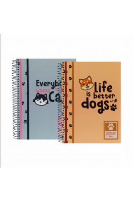 B'Log Τετράδιo Σπιράλ Pet Lovers Α4 80 Φύλλα Ancor (0967550) B'Log Τετράδιo Σπιράλ Pet Lovers Α4 80 Φύλλα Ancor (0967550)