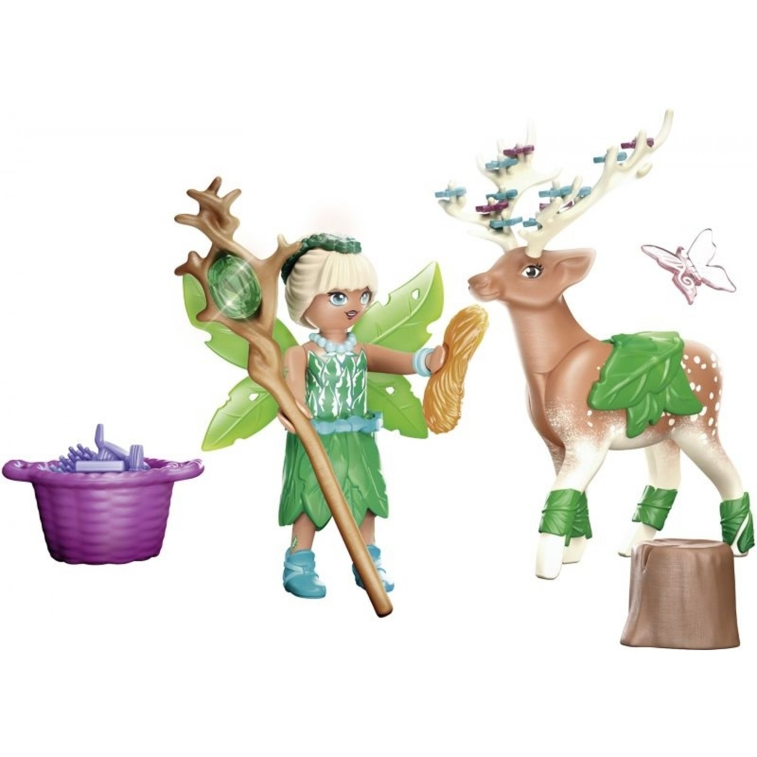 Playmobil Ayuma Forest Fairy με μαγικό ζωάκι (70806)