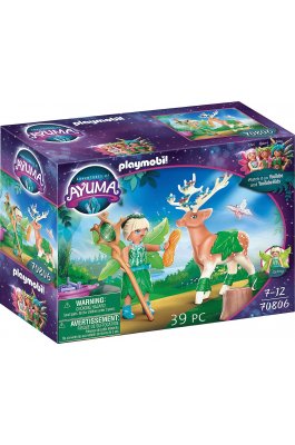 Playmobil Ayuma Forest Fairy με μαγικό ζωάκι (70806)
