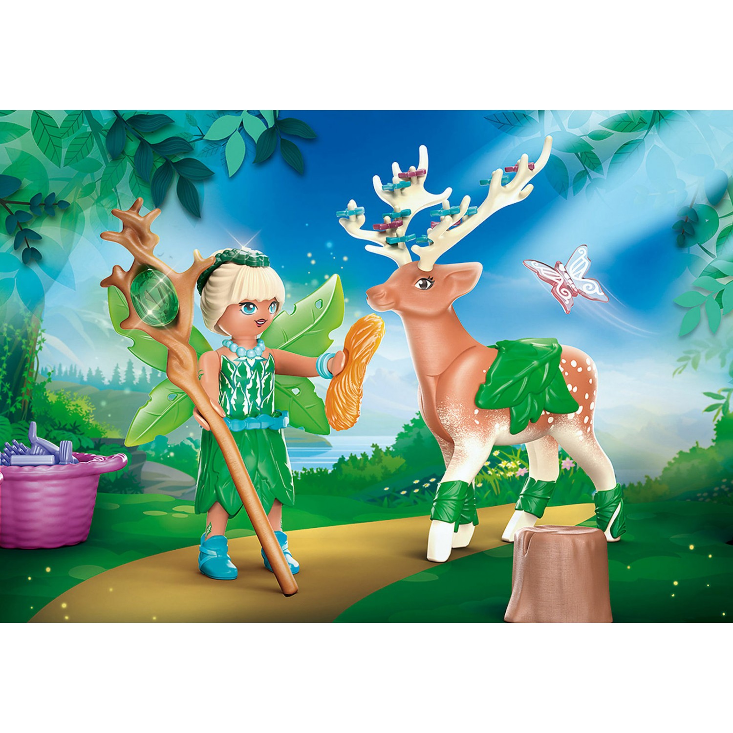 Playmobil Ayuma Forest Fairy με μαγικό ζωάκι (70806)