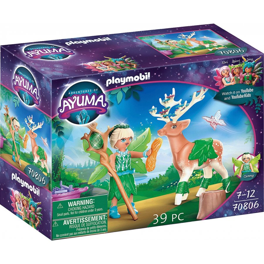 Playmobil Ayuma Forest Fairy με μαγικό ζωάκι (70806) Playmobil Ayuma Forest Fairy με μαγικό ζωάκι (70806)
