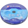 Verbatim Εγγράψιμα CD-R 52x 700MB Cake Box 10τμχ Verbatim Εγγράψιμα CD-R 52x 700MB Cake Box 10τμχ