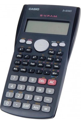 Casio Αριθμομηχανή Επιστημονική FX-82MS 12 Ψηφίων σε Μαύρο (6FX82MS)