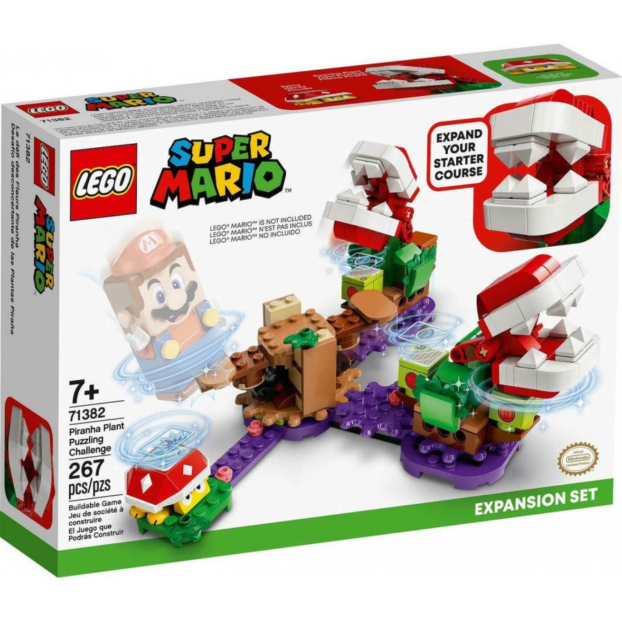 Lego Super Mario: Piranha Plant Puzzling Challenge Expansion Set (71382) Lego Super Mario: Piranha Plant Puzzling Challenge Expansion Set (71382)